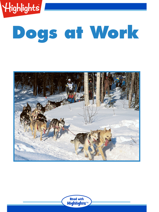 Title details for Dogs at Work by Sherry Shahan - Available